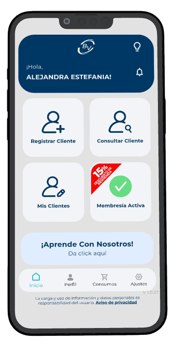 App Buró de Vales